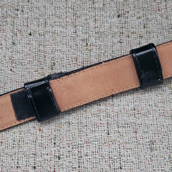 Worth Women Belt Black Genuine Leather Waistband Size M Adjustable main image 13